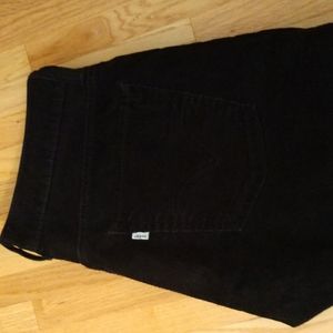 Levi 511 cords 34x36 Black